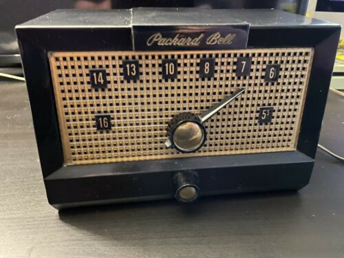 Vintage - Packard Bell - Model 5R1 - Tube Radio - 1950's - Tested & Working