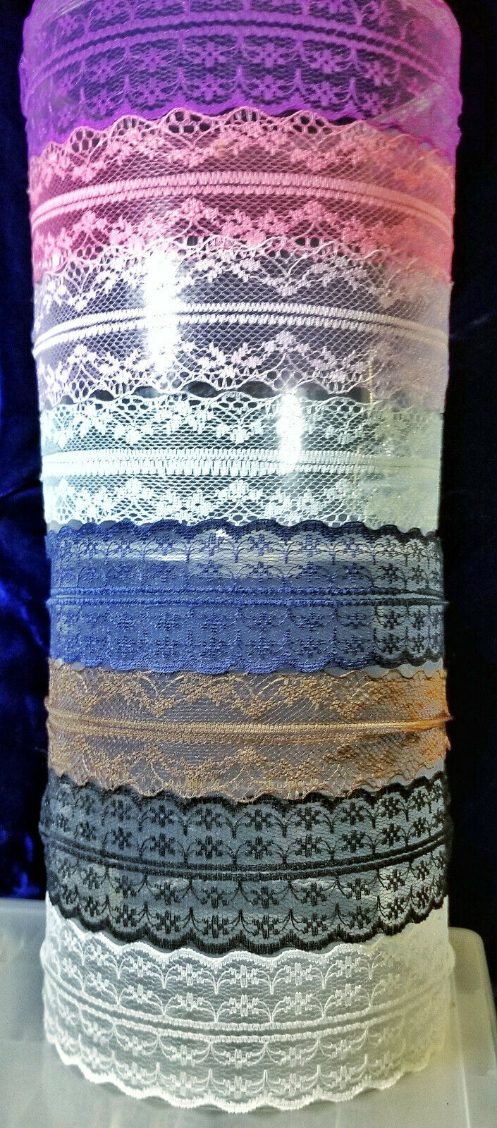 Wide Lace Choker Necklace Wedding Victorian larp Lolita Cosplay Goth 12