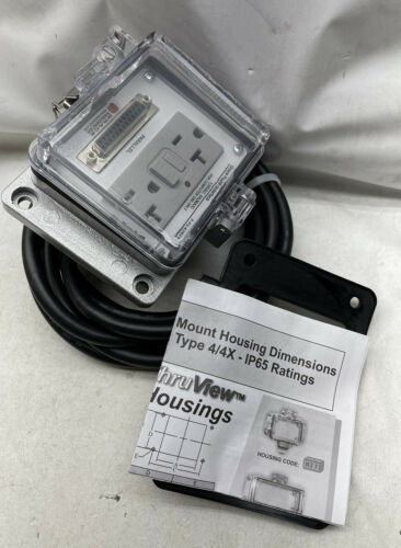 NEW GRACE PORT P-P2-K3RF0 PARALLEL PORT PANEL INTERFACE W/ RECEPTACLE DB25F 10FT