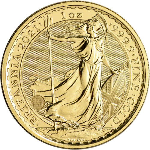 2021 Great Britain Gold Britannia £100 - 1 oz - BU
