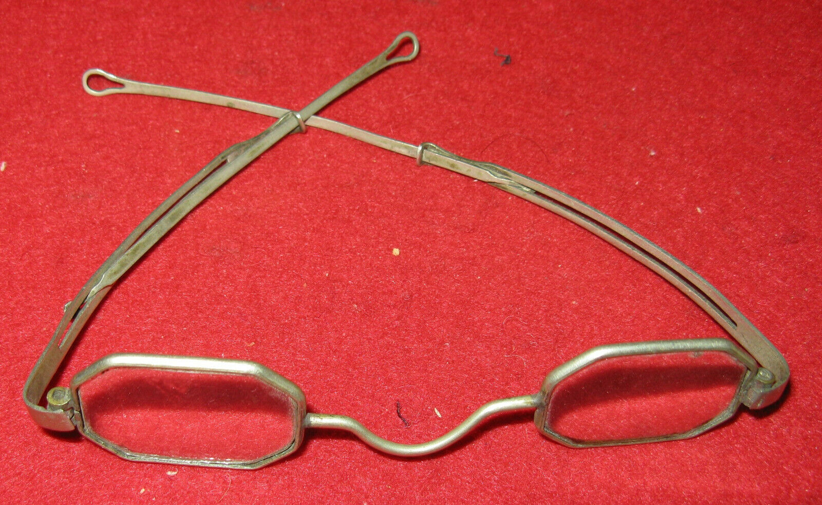German Silver Slider Eyeglasses, ca. 1820s