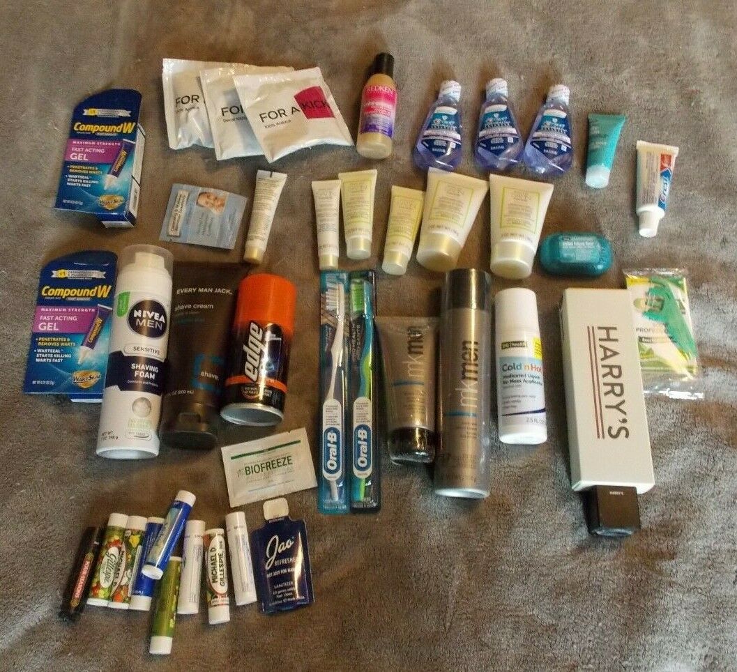 Nice Assortment of Toiletries & Other Items / including Mask's ( Please Read)