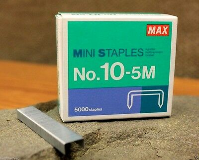MAX Staple Mini 5000 10-5M Staples Coin Holder For Clinch Stapler HD10 Series