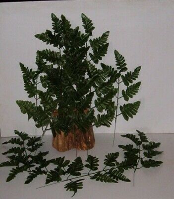 240 SILK LEATHER FERN STEMS FOR MAKING MEMORIAL VASE CONES,TOMB RACKS,FREE SHIP