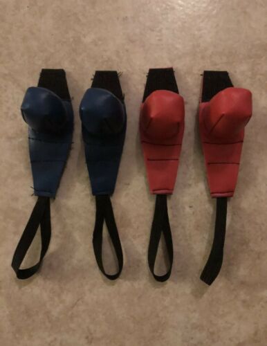 Spur Gloves/Protective Vinyl Breeding Muffs for Poultry/Gallos/Botines de Vinil