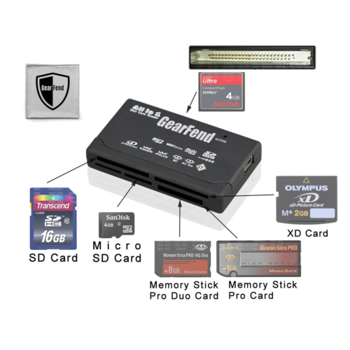 USB High Speed Mini Memory Card Reader for CF xD SD MS SDHC