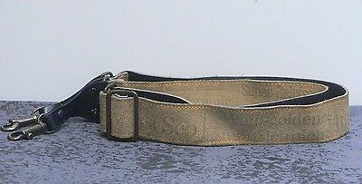 Vintage & Unusual Leather Hippie Camera or Valise Strap A995